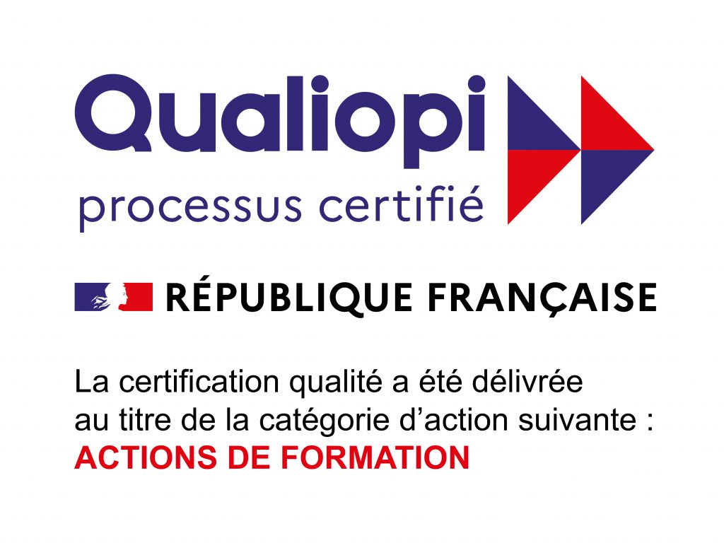 Certifié Qualiopi — processus certifié · Actions de formation
